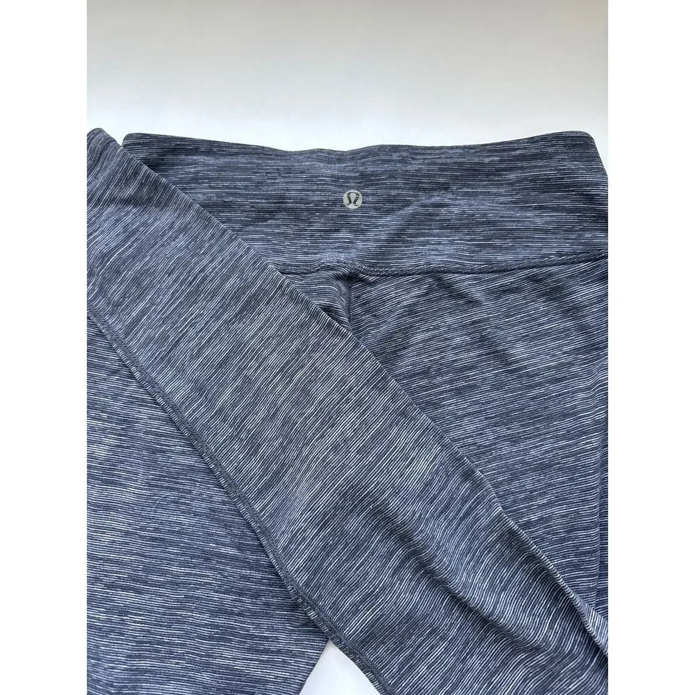 Lululemon Heathered Gray Leggings Size 6